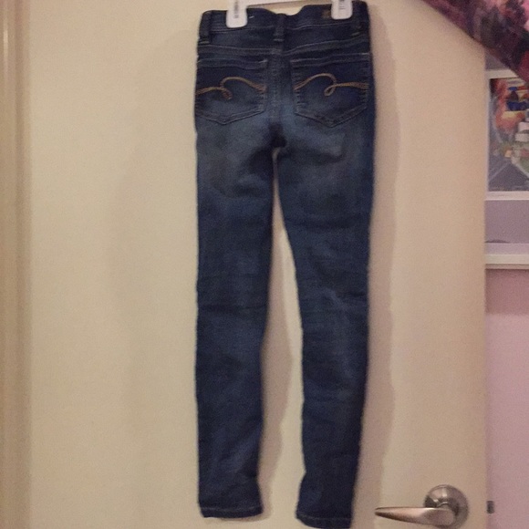 Girls size 10 slim justice skinny jeans - Picture 4 of 4